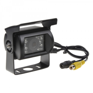 CMS kamera 12V / 24V - PAL s LED prisvietením (72x42x63mm)