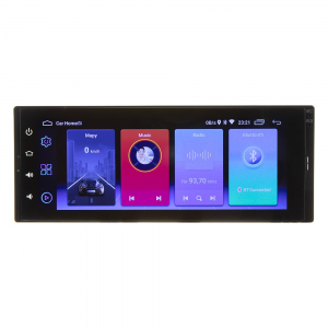 Ovládanie 1DIN autorádia s 6,8" LCD, Android 10, WI-FI, GPS, Mirror link, Bluetooth, 2x USB
