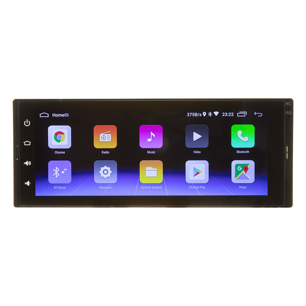 Multimediální 1DIN autorádio - 6,8 LCD / WI-FI / GPS / Mirror link /  Bluetooth / 2x USB 