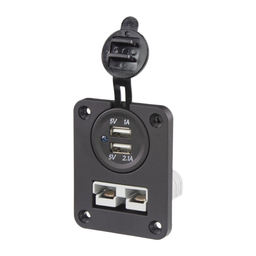 2x USB + Anderson zásuvka 50A do panelu