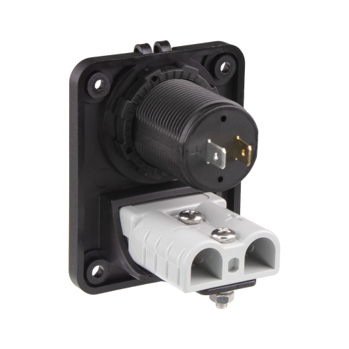 Zapojenie dvojitej USB zásuvky s 50A Anderson konektorom