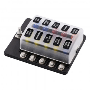 Poistkové púzdro - pre 10ks nožových autopoistiek MIDI / LED indikátor