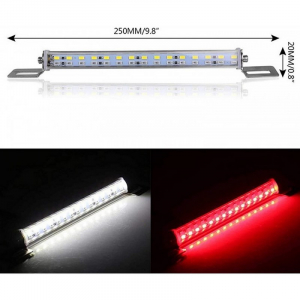 Rozmery LED brzdového/pozičného svetla s červeno-bielym svetlom