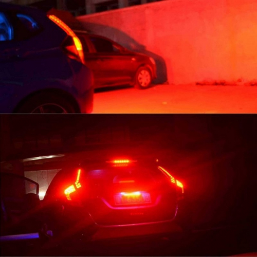 Červene LED brzdového/pozičného svetla s červeno-bielym svetlom