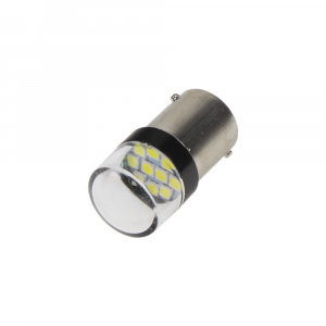 LED autožiarovka BA15s / 12V - biela 10x LED 3030SMD (2ks)