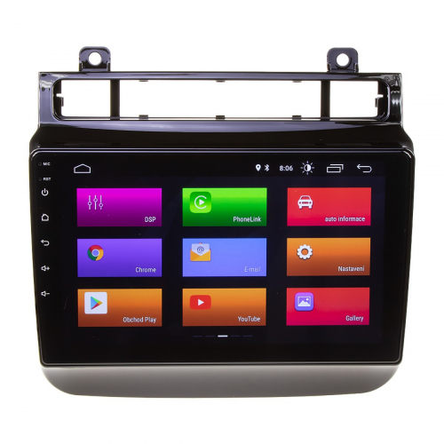 Menu multimediálneho autorádia VW Touareg 2011-2017 s 9" LCD, Android 11.0, WI-FI, GPS,Carplay, Mirror link, Bluetooth