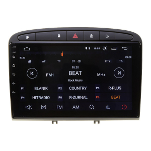 Autorádio Peugeot 308 / 408 - 9" LCD / Android 11.0 / WI-FI / GPS / Carplay / Bluetooth / 2x USB