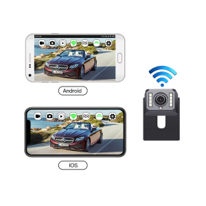 Prídavná bezdrôtová Wi-Fi kamera 12V / 24V - 550 TVR / 8x LED / 120° / IP68 / iOS / Android