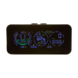 Palubný DISPLEJ 4,2" LCD, GPS merač rýchlosti, TPMS (kontrola tlaku v pneu) pre motocykel
