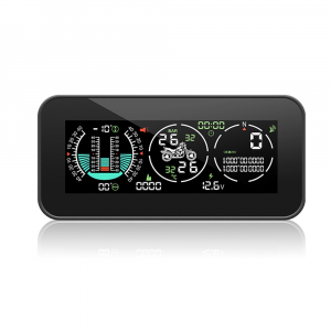 Palubní displej - 4,2" LCD / GPS měřič rychlosti / TPMS pro motocykl