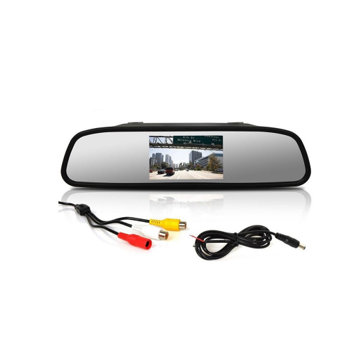LCD monitor 4,3" na zrkadlo auta