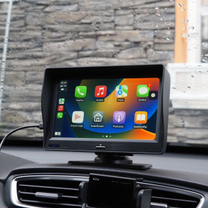 Monitor do auta 12/24V - 7" / Apple CarPlay / Android auto / Bluetooth / DUAL DVR /  Handsfree