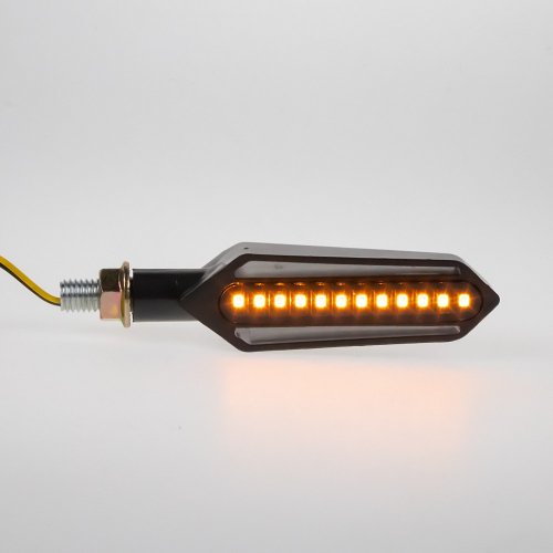 Svietivosť dynamických LED motosmeroviek