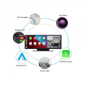 Funkcie 10,26" LCD monitora s Apple CarPlay, Android auto, Bluetooth, DUAL DVR,Handsfree