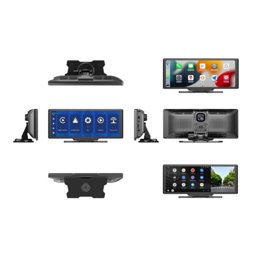 Uchytenie 12/24V 10,26" LCD monitora s Apple CarPlay, Android auto, Bluetooth, DUAL DVR,Handsfree