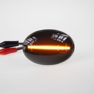 Použitie dymových LED dynamických smeroviek pre BMW Mini, Mini Clubman