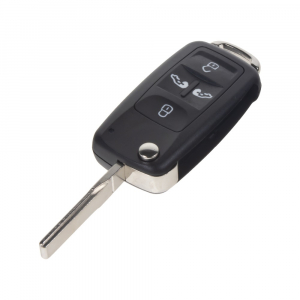 Náhradní obal klíče - VW Sharan / Transporter T5 / Multivan / Caravelle (4+1 tlačítkový)