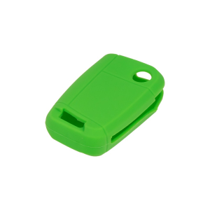 Zelený silikónový obal na 3-tlačidlový kľúč VW,Seat,Škoda