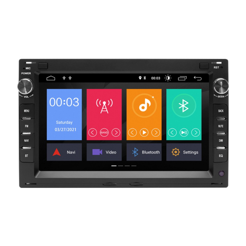 Autorádio pre VW, Škoda s 7" LCD, Android 11.0, WI-FI, GPS, Carplay, Bluetooth, 2x USB