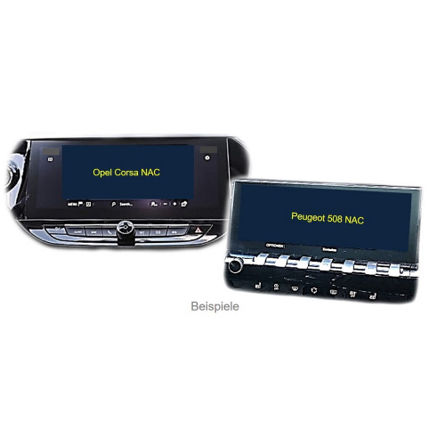 Použitie video vstupu Video vstup Peugeot/Citroën/Opel so systémom NAC 10,25"