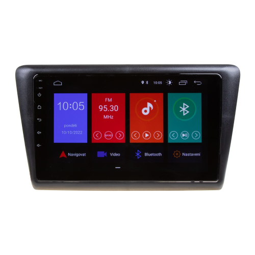 Menu multimediálneho autorádia Skoda Rapid,Seat Toledo s 9 "LCD, Android 11.0, WI-FI, GPS, Mirror link, Bluetooth,