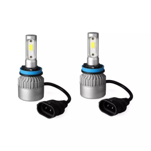 LED autožiarovky H11 - biele / 2x COB LED / 9-32V (2ks)