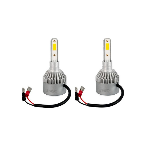 Biele H3 LED autožiarovky 12/24V