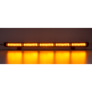 LED svetelná alej 12V / 24V - oranžová 45x1W LED vodeodolná IP67 / ECE R10, R65 (772mm)