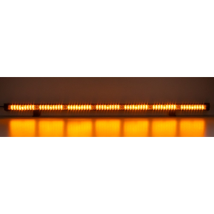 LED svetelná alej 12V / 24V - oranžová 63x1W LED vodeodolná IP67 / ECE R10, R65 (1060mm)