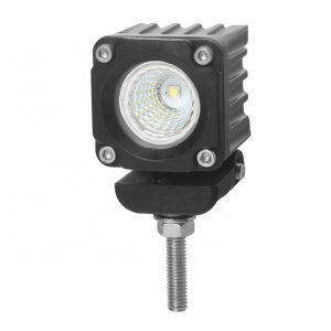 LED pracovní světlo - 10W LED / 10-30V / ECE R10 / rozptýlený paprsek světla (36x36x42,5mm)