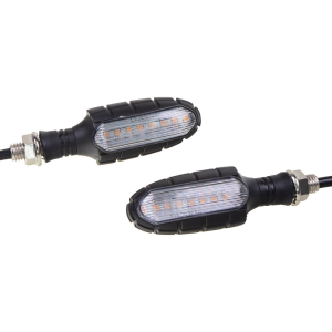 LED dynamické blinkry - s brzdovým a pozičním světlem pro motocykly (83x30x30mm)