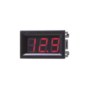 Digitálny voltmeter - červený 4,5-30V