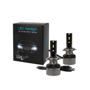 LED autožiarovky H7 - biele / 6400lm / 50W / 9-32V (2ks)