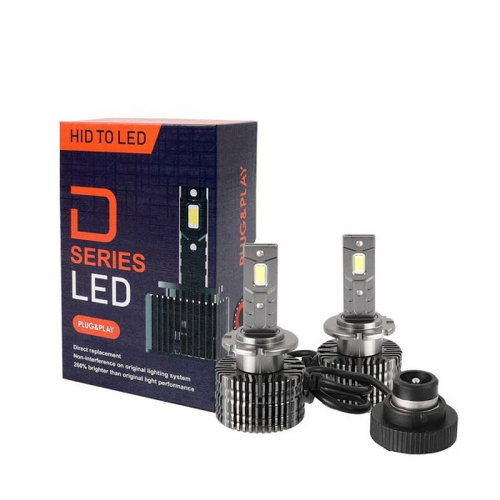 Biele autožiarovky LED SET D2S Plug&Play M-TECH