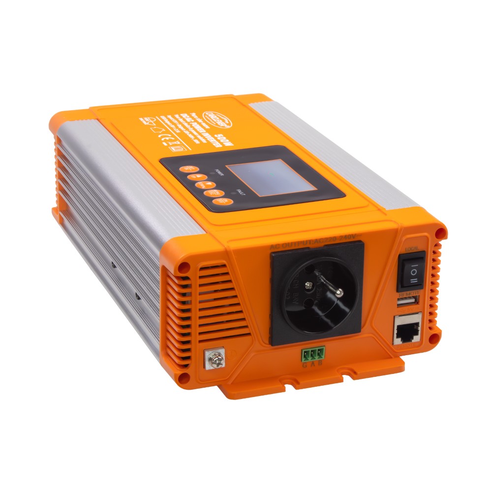 S nusov Meni Nap tia Z 12V Na 230V 500W LCD SpeedTech sk S nusov Meni Nap tia Z 12V Na 230V 500W LCD SpeedTech sk