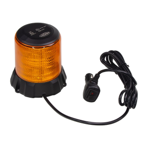 Oranžový 96W LED magnetický maják ECER65 s hliníkovým obalom