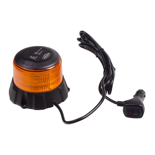 Oranžový 48W LED magnetický maják ECER65 s hliníkovým obalom
