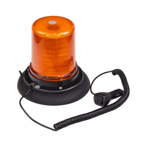 Oranžový 192W LED maják s magnetom 12-24V ECER65