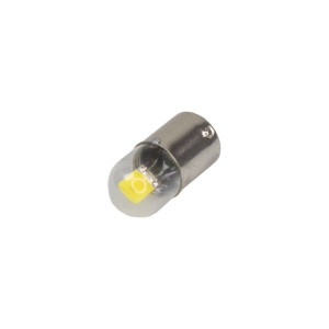 LED autožiarovka BA15s / 12V - biela COB LED celosklo (2ks)