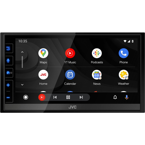 Menu autorádia JVC KW-M785DBW s 6,8" displej / USB / AV / Bluetooth / Apple CarPlay / Android Auto / DAB