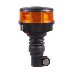 LED maják oranžový 12/24V - 64x0,5W LED/ECE R10/R65 s uchycením na tyč (ø93x157mm)