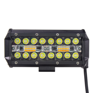 LED pracovné svetlo - biele 16x3W / oranžový Predátor 14x3W LED / 10-30V / ECE R10 (168x79x63mm)