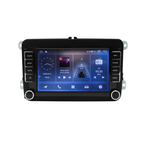 Multimediálne autorádio VW, Škoda s 7" LCD, Android, WI-FI, GPS, CarPlay, Bluetooth, 4G, 2x USB