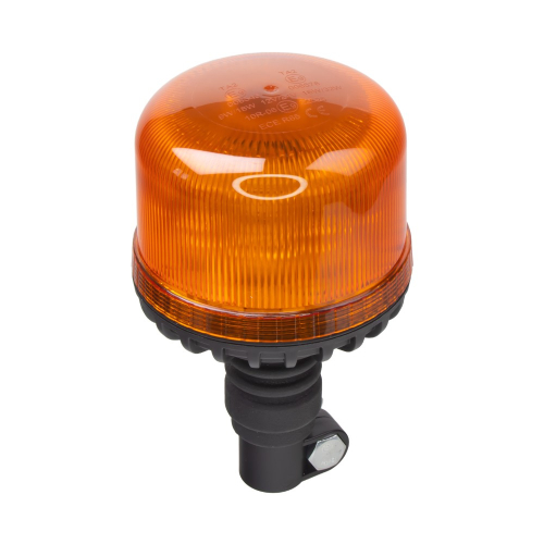 12/24V oranžový 80W LED maják ECER na tyč