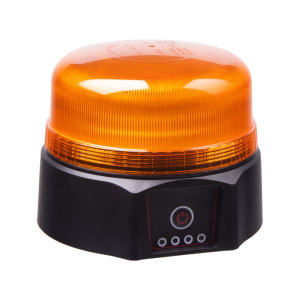 AKU LED maják - 36x LED / oranžový / ECE R65 / magnet (114x104mm)