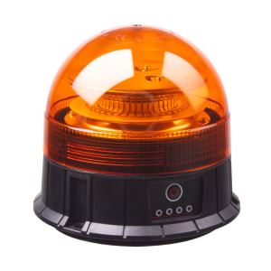 AKU LED maják - 39x LED / oranžový / ECE R65 / magnet (125x129mm)