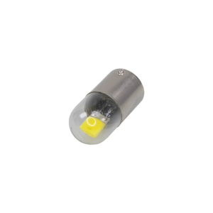 LED autožiarovka BAU15s / 12V - biela 1x COB LED / celosklo (2ks)