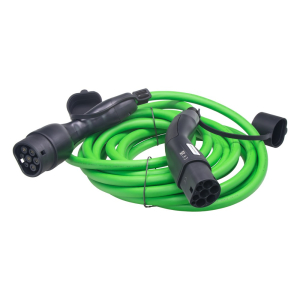 Nabíjací kábel pre elektromobily - 32A / 3 fázy / Typ2->2 / 8m