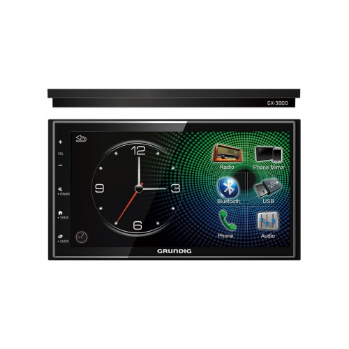 Multimediálne autorádio GRUNDIG GX-3800 s DAB+ / FM autorádio / 6,8" displej / USB / Bluetooth / Apple CarPlay / Android Auto