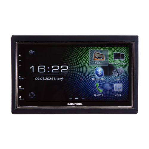 Použitie multimediálneho autorádia GRUNDIG GX-3800 s DAB+ / FM autorádio / 6,8" displej / USB / Bluetooth / Apple CarPlay / Android Auto